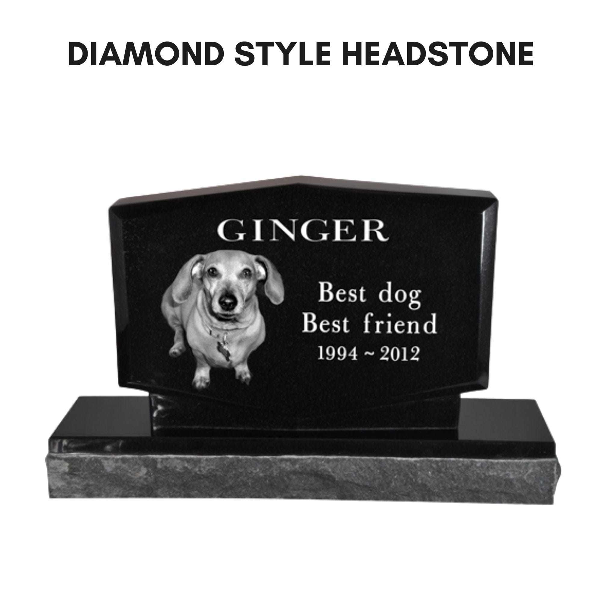 Personalized Pet Memorial Headstone