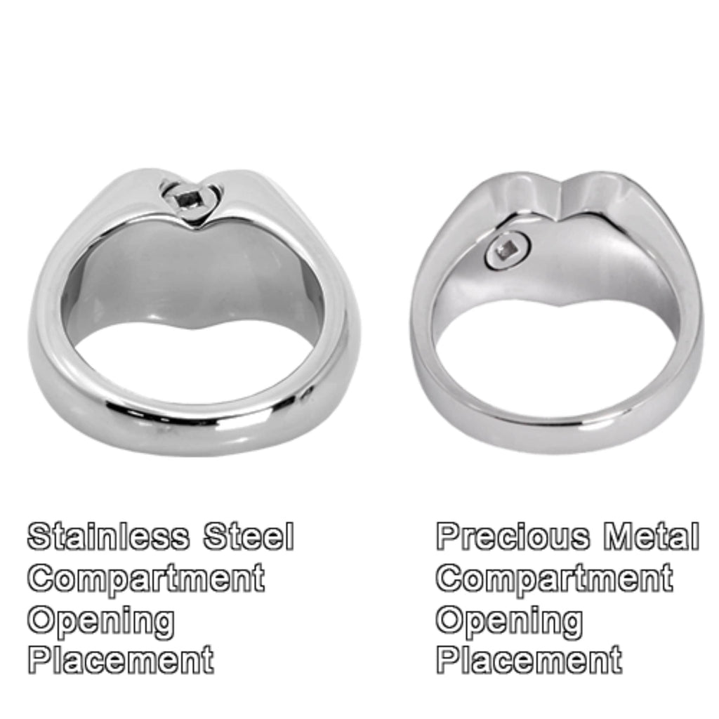 Pet Personalized Bold Heart Ring