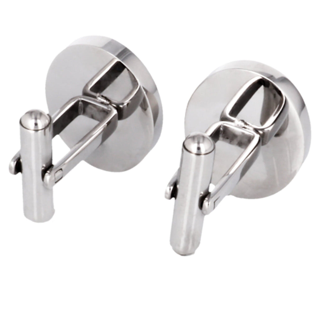 Personalized Men's Pet Lover Cuff Links - Sterling Silver or Stainless Steel